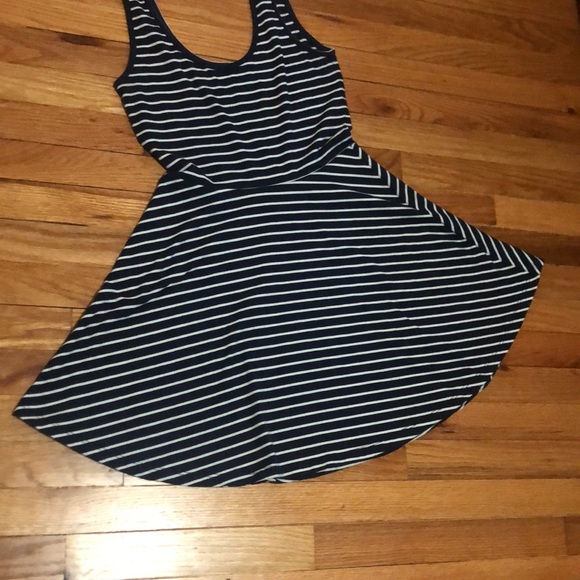 Castro striped skater dress M - Picture 3 of 4